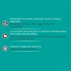 Tiër Holistic Small Bites Alimento Natural Para Perro Cachorro Raza Pequeña Receta Pollo, 8 Kg 13 Tiër Holistic Small Bites Alimento Natural Para Perro Cachorro Raza Pequeña Receta Pollo, 8 Kg -Tropiclean Shop medias 287