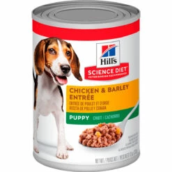 Hill's Science Diet Alimento Húmedo Para Cachorro Todas Las Razas Receta Pollo Y Cebada, 370 G