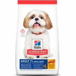 Hill's Science Diet Small Bites Alimento Seco Para Perro Senior Raza Pequeña Receta Pollo Y Cebada, 6.8 Kg