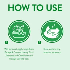 Tropiclean Shampoo Y Acondicionador Con Aroma De Papaya Para Perro Y Gato -Tropiclean Shop medias 452