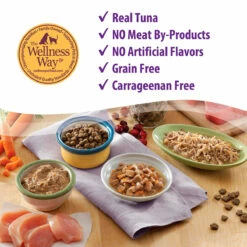 Wellness Complete Health Alimento Natural Para Gato Receta Trozos De Atún En Gravy, 156 G -Tropiclean Shop medias 528