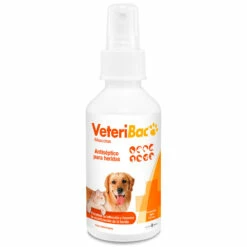 Esteripharma Veteribac Antiséptico Para Heridas Para Mascotas, 120 Ml