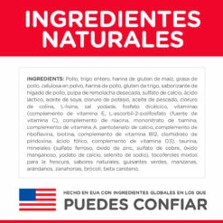 Hill's Science Diet Alimento Seco Para Gato Adulto Control Bolas De Pelo Receta Pollo, 7 Kg -Tropiclean Shop medias 562