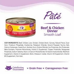 Wellness Complete Health Alimento Natural Para Gato Receta Paté De Res/Pollo, 156 G 16 Wellness Complete Health Alimento Natural Para Gato Receta Paté De Res/Pollo, 156 G -Tropiclean Shop medias 577
