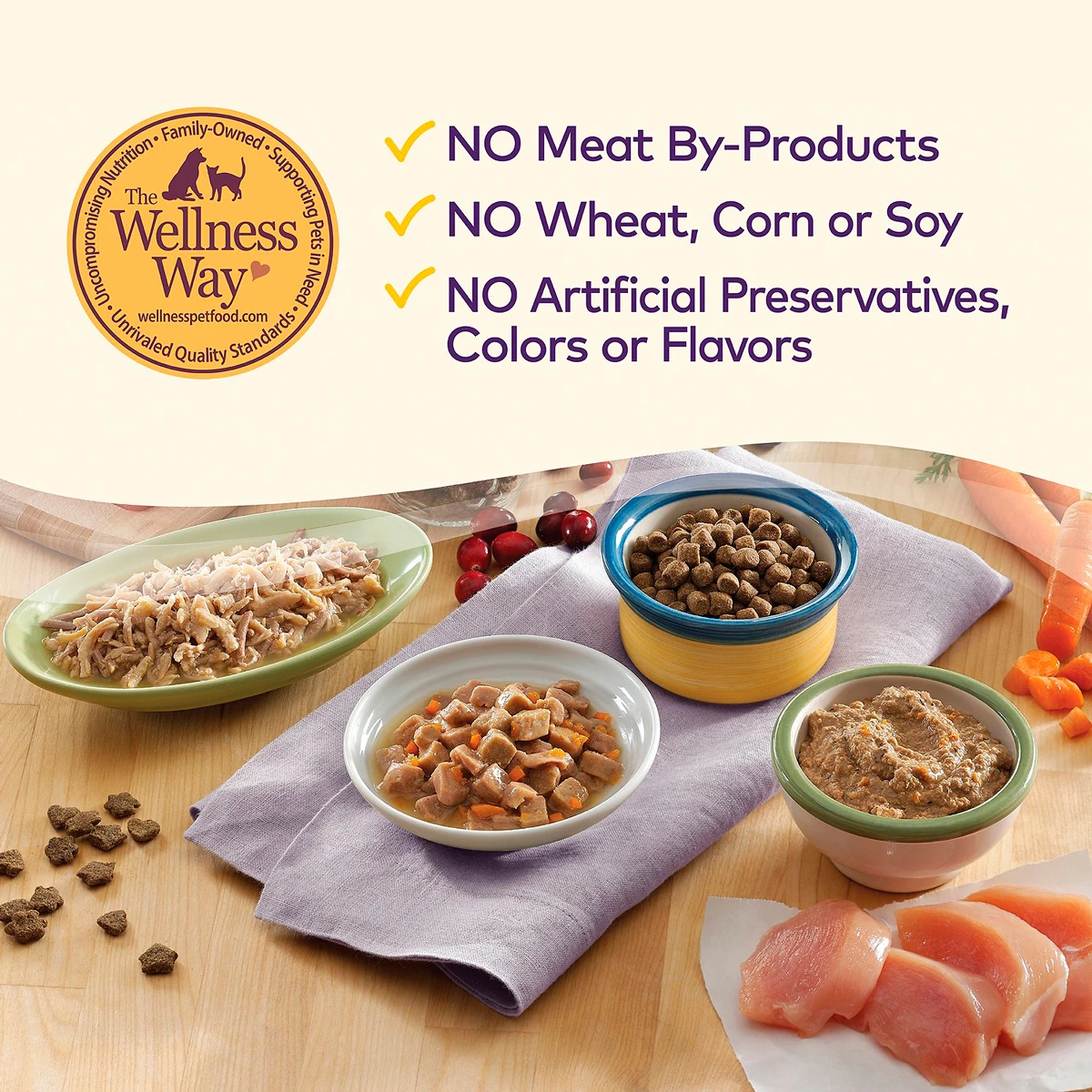 Wellness Complete Health Libre De Granos Alimento Natural Para Gato Receta De Pollo Deshuesado, 5.2 Kg 10 Wellness Complete Health Libre De Granos Alimento Natural Para Gato Receta De Pollo Deshuesado, 5.2 Kg - Image 10