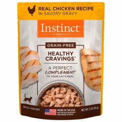 Instinct Antojos Saludables Topping Natural Para Gato Adulto Receta Pollo, 85 G