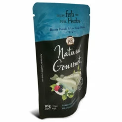 Natural Gourmet Alimento Natural Húmedo Para Gato Receta Pescado Y Finas Hierbas, 85 G -Tropiclean Shop medias 723