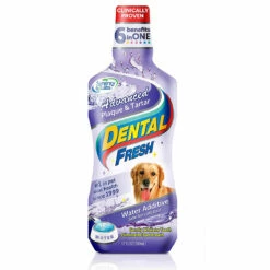 Synergy Labs Inc Dental Fresh Enjuague Removedor De Placa Y Sarro Para Perro Y Gato, 503 Ml