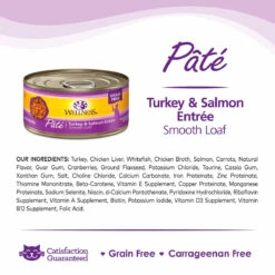Wellness Complete Health Alimento Natural Para Gato Receta Paté De Pavo/Salmón, 156 G -Tropiclean Shop medias 760