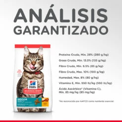 Hill's Science Diet Adult 7+ Indoor Comida Seca Para Gatos Adultos Mayores De Interiores, 3.1 Kg -Tropiclean Shop medias 771