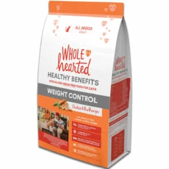 WholeHearted Healthy Benefits Alimento Natural Para Gato Adulto Control De Peso Receta Pollo Y Chícharo, 2.2 Kg -Tropiclean Shop medias 793