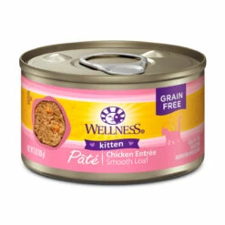 Wellness Complete Health Alimento Natural Para Gatito Receta Paté De Pollo, 85 G