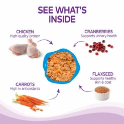 Wellness Complete Health Alimento Natural Para Gato Receta Paté De Pollo/Arenque, 156 G -Tropiclean Shop medias 813