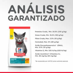 Hill's Science Diet Alimento Seco Para Gatito De Interior Receta Pollo, 3.2 Kg 14 Hill's Science Diet Alimento Seco Para Gatito De Interior Receta Pollo, 3.2 Kg -Tropiclean Shop medias 835