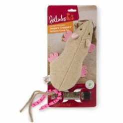 Petlinks Juguete Ratita Jeepers Rellenable Con Catnip Para Gato