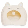 EveryYay SnoozeFest Cama Tipo Iglú Con Orejitas Para Gato Color Crema