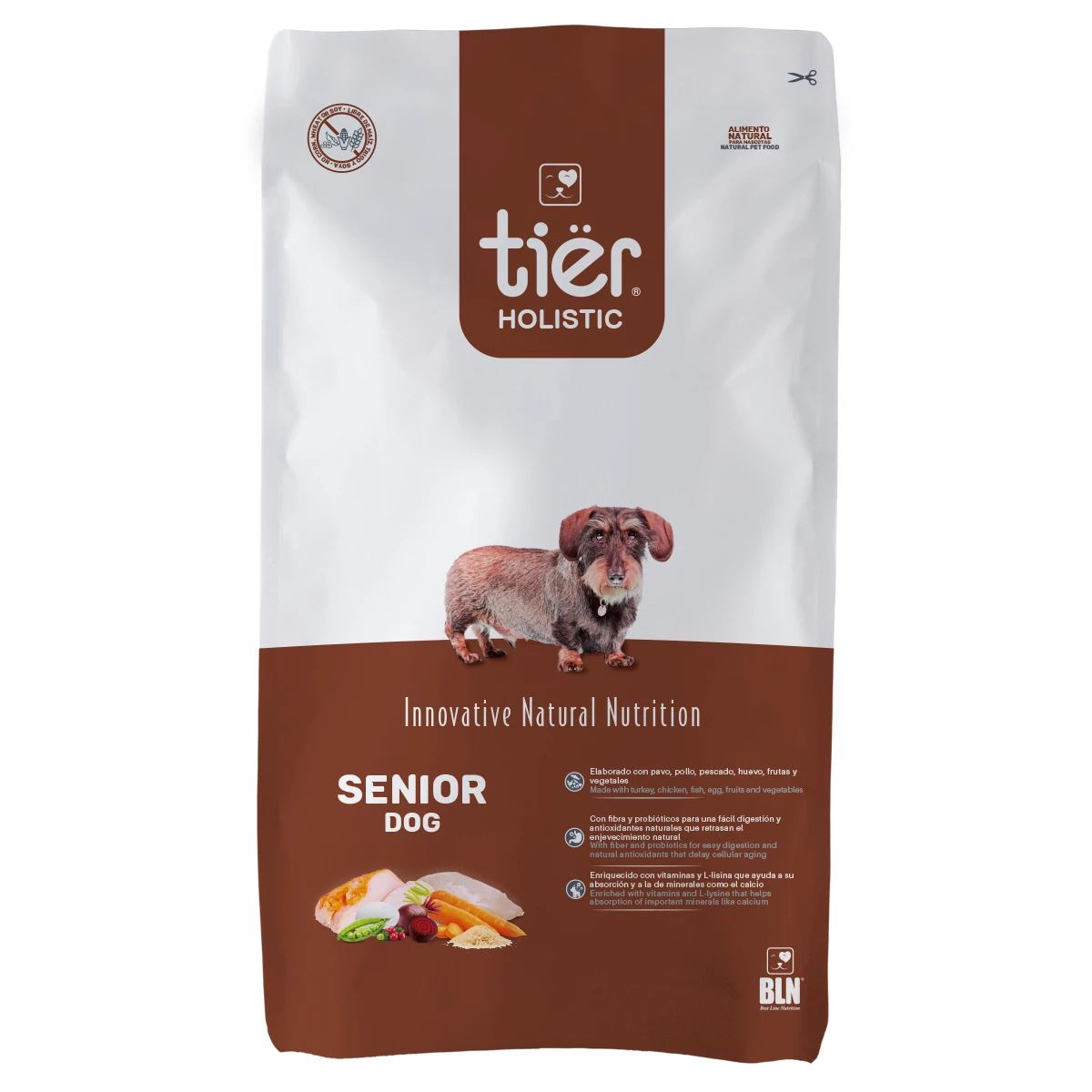 Tiër Holistic Alimento Natural Para Perro Senior Receta Pavo, 15 Kg 1 Tiër Holistic Alimento Natural Para Perro Senior Receta Pavo, 15 Kg