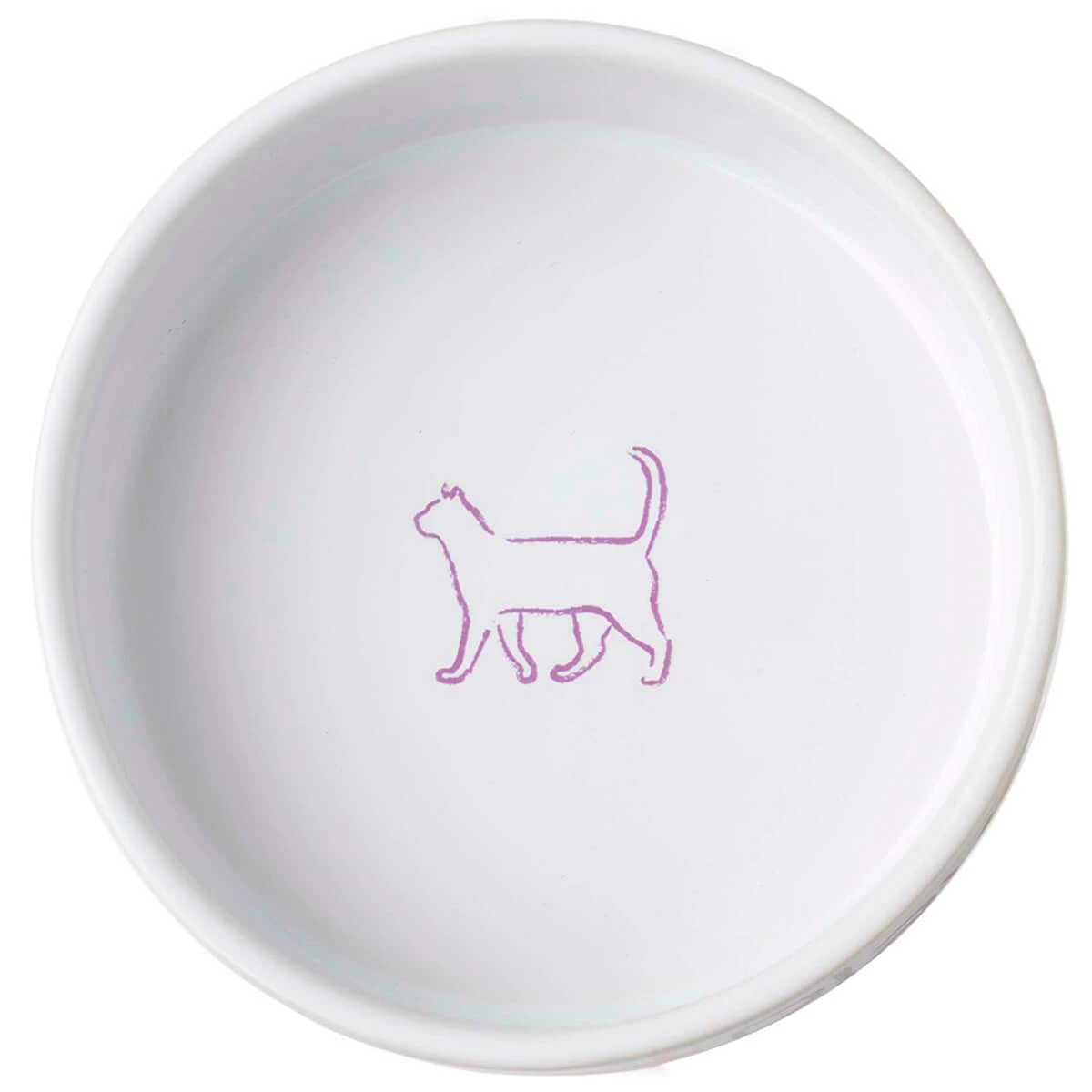 Pet Rageous Tazón De Cerámica Crayón Play Eat Para Gato, 1 Taza 2 Pet Rageous Tazón De Cerámica Crayón Play Eat Para Gato, 1 Taza - Image 2