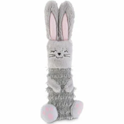 Leaps & Bounds Little Thrills Juguete Kicker De Conejo Para Gatito, Gris