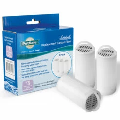 Petsafe Drinkwell Filtros De Repuesto De Carbón Activo Para Fuentes Modelo 360, 3 Piezas