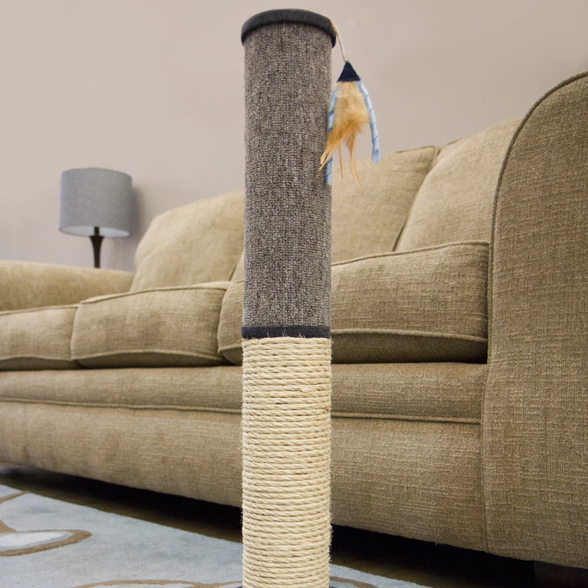 Petlinks Rascador Extra Alto Sky Scratch Con Alfombra Para Gato 5 Petlinks Rascador Extra Alto Sky Scratch Con Alfombra Para Gato - Image 5