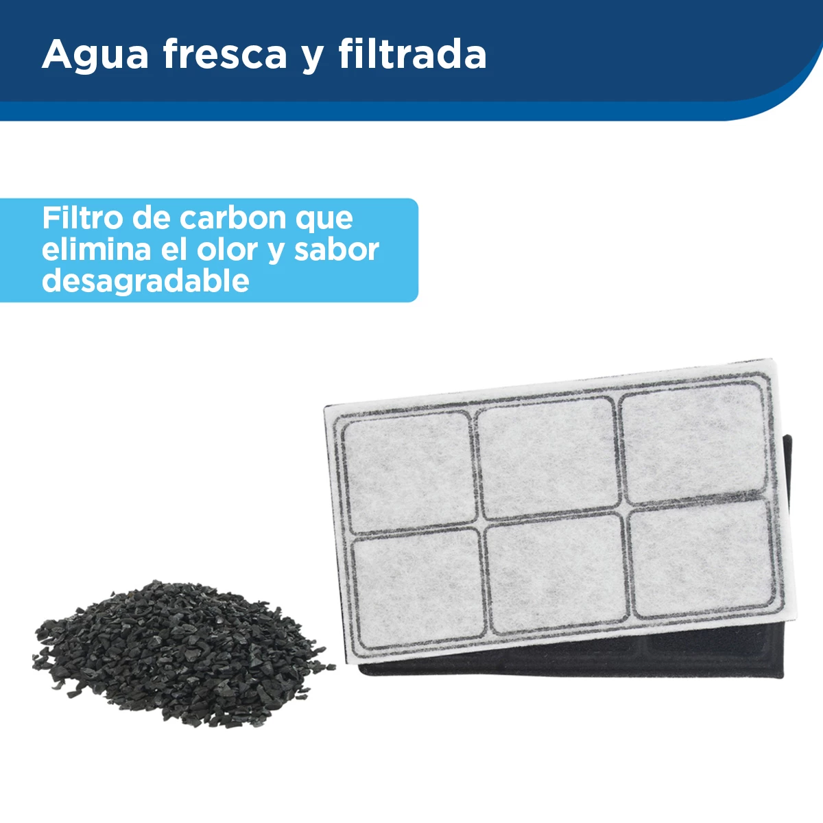Petsafe Drinkwell Filtros De Repuesto Premium De Carbón Activo Para Fuentes Modelo Original, 3 Piezas 3 Petsafe Drinkwell Filtros De Repuesto Premium De Carbón Activo Para Fuentes Modelo Original, 3 Piezas - Image 3