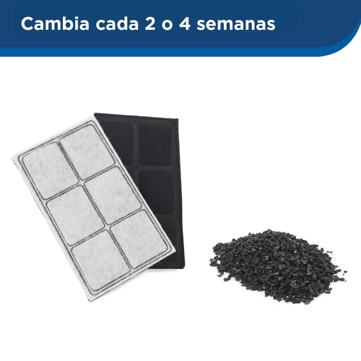 Petsafe Drinkwell Filtros De Repuesto Premium De Carbón Activo Para Fuentes Modelo Original, 3 Piezas 5 Petsafe Drinkwell Filtros De Repuesto Premium De Carbón Activo Para Fuentes Modelo Original, 3 Piezas - Image 5