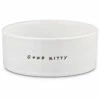 Harmony Tazón De Cerámica Good Kitty Blanco Para Gato, 3 Tazas